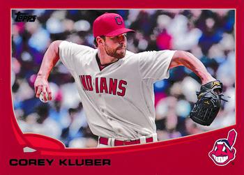 2013 Topps Update - Red #US105 Corey Kluber Front
