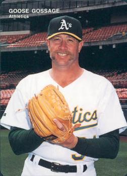 1993 Mother's Cookies Oakland Athletics #16 Rich Gossage Front