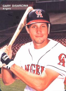 1993 Mother's Cookies California Angels #2 Gary DiSarcina Front