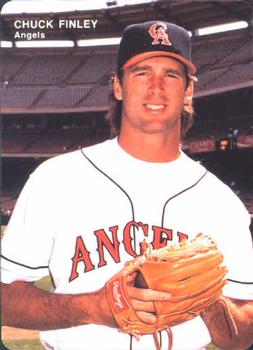 1993 Mother's Cookies California Angels #3 Chuck Finley Front