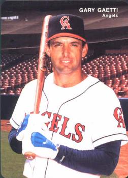 1993 Mother's Cookies California Angels #5 Gary Gaetti Front