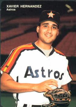 1993 Mother's Cookies Houston Astros #23 Xavier Hernandez Front