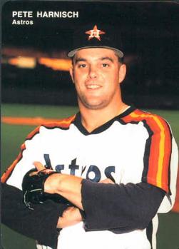1993 Mother's Cookies Houston Astros #3 Pete Harnisch Front