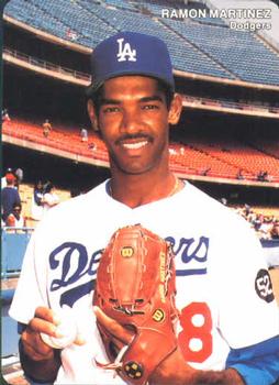 1993 Mother's Cookies Los Angeles Dodgers #12 Ramon Martinez Front