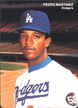 1993 Mother's Cookies Los Angeles Dodgers #16 Pedro Martinez Front