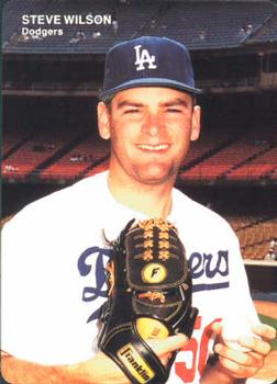 1993 Mother's Cookies Los Angeles Dodgers #23 Steve Wilson Front