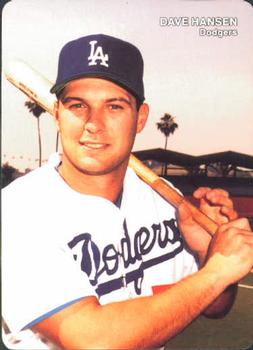 1993 Mother's Cookies Los Angeles Dodgers #24 Dave Hansen Front