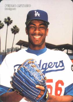 1993 Mother's Cookies Los Angeles Dodgers #26 Pedro Astacio Front