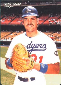 1993 Mother's Cookies Los Angeles Dodgers #4 Mike Piazza Front
