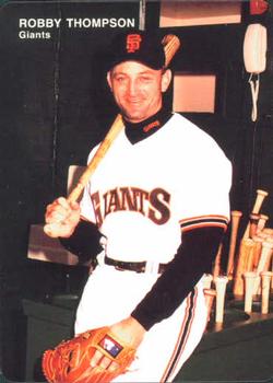 1993 Mother's Cookies San Francisco Giants #14 Robby Thompson Front