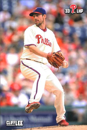 2012 Philadelphia Phillies Photocards 2nd Edition #15 Cliff Lee Front