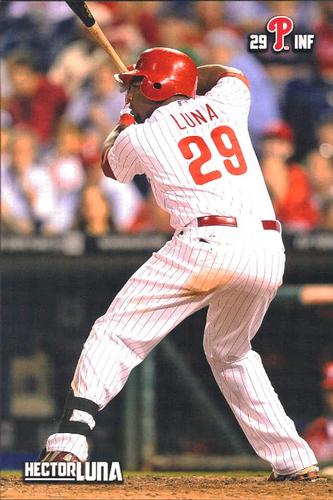 2012 Philadelphia Phillies Photocards 2nd Edition #16 Hector Luna Front