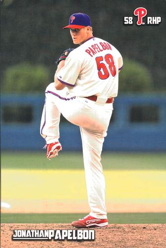 2012 Philadelphia Phillies Photocards 2nd Edition #21 Jonathan Papelbon Front