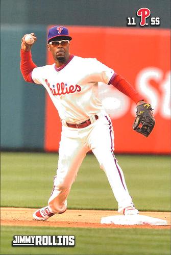 2012 Philadelphia Phillies Photocards 2nd Edition #27 Jimmy Rollins Front