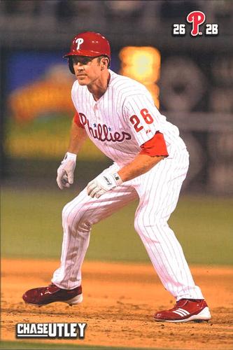 2012 Philadelphia Phillies Photocards 2nd Edition #34 Chase Utley Front