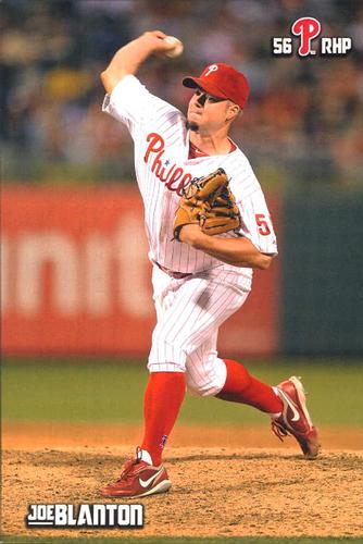 2012 Philadelphia Phillies Photocards 2nd Edition #3 Joe Blanton Front