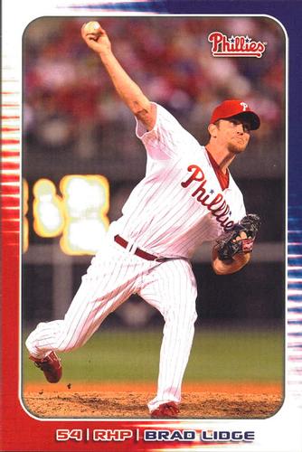 2010 Philadelphia Phillies Photocards 2nd Edition #20 Brad Lidge Front