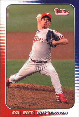 2010 Philadelphia Phillies Photocards 2nd Edition #26 Roy Oswalt Front