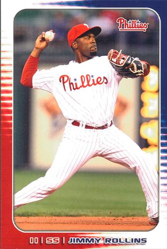 2010 Philadelphia Phillies Photocards 2nd Edition #29 Jimmy Rollins Front