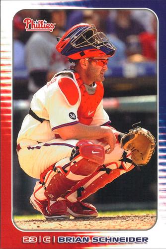 2010 Philadelphia Phillies Photocards 2nd Edition #32 Brian Schneider Front