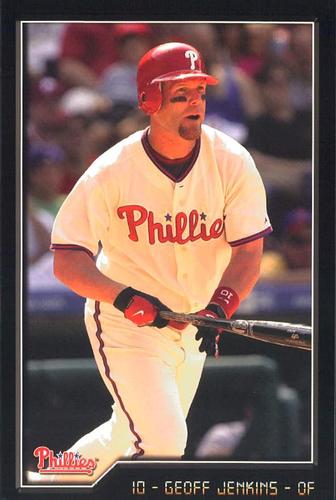 2009 Philadelphia Phillies Photocards #16 Geoff Jenkins Front