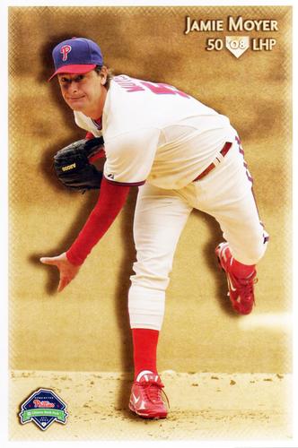 2008 Philadelphia Phillies Photocards #NNO Jamie Moyer Front
