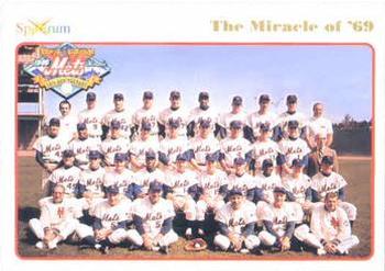 1994 Spectrum The Miracle of '69 #2 Team Photo Front