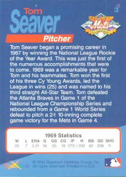 1994 Spectrum The Miracle of '69 #3 Tom Seaver Back
