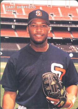 1993 Mother's Cookies San Diego Padres #2 Gary Sheffield Front