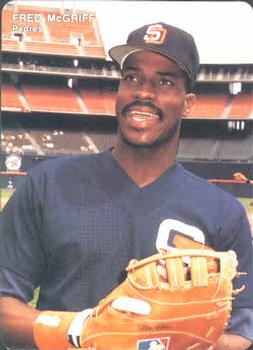 1993 Mother's Cookies San Diego Padres #4 Fred McGriff Front