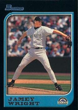 1997 Bowman #403 Jamey Wright Front