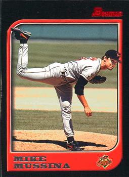 1997 Bowman #44 Mike Mussina Front