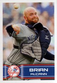 2014 Topps Stickers #27 Brian McCann Front