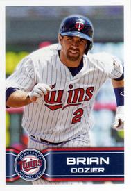 2014 Topps Stickers #85 Brian Dozier Front