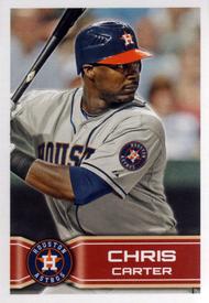 2014 Topps Stickers #100 Chris Carter Front