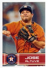2014 Topps Stickers #104 Jose Altuve Front