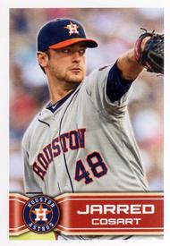 2014 Topps Stickers #106 Jarred Cosart Front