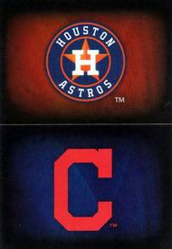 2014 Topps Stickers #140 / 142 Cleveland Indians / Houston Astros Front