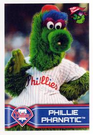 2014 Topps Stickers #201 Phillie Phanatic Front