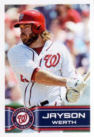 2014 Topps Stickers #209 Jayson Werth Front