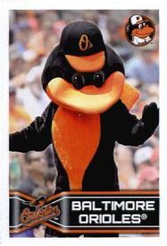 2014 Topps Stickers #9 Orioles Mascot Front