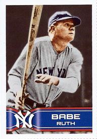 2014 Topps Stickers #21 Babe Ruth Front