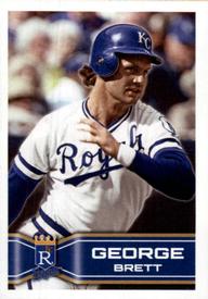 2014 Topps Stickers #75 George Brett Front