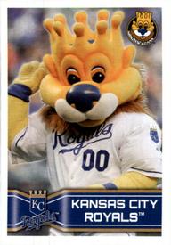 2014 Topps Stickers #81 Royals Mascot Front