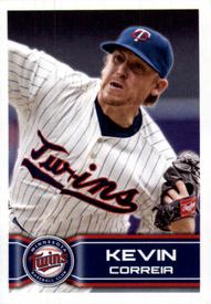 2014 Topps Stickers #87 Kevin Correia Front