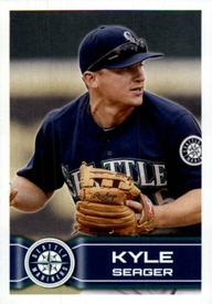 2014 Topps Stickers #122 Kyle Seager Front
