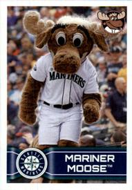 2014 Topps Stickers #126 Mariner Moose Front