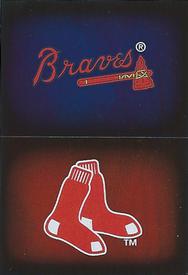 2014 Topps Stickers #138 / 152 Boston Red Sox / Atlanta Braves Front