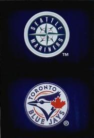 2014 Topps Stickers #147 / 150 Seattle Mariners / Toronto Blue Jays Front