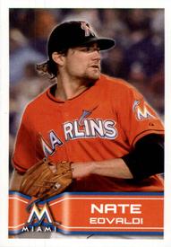 2014 Topps Stickers #181 Nate Eovaldi Front
